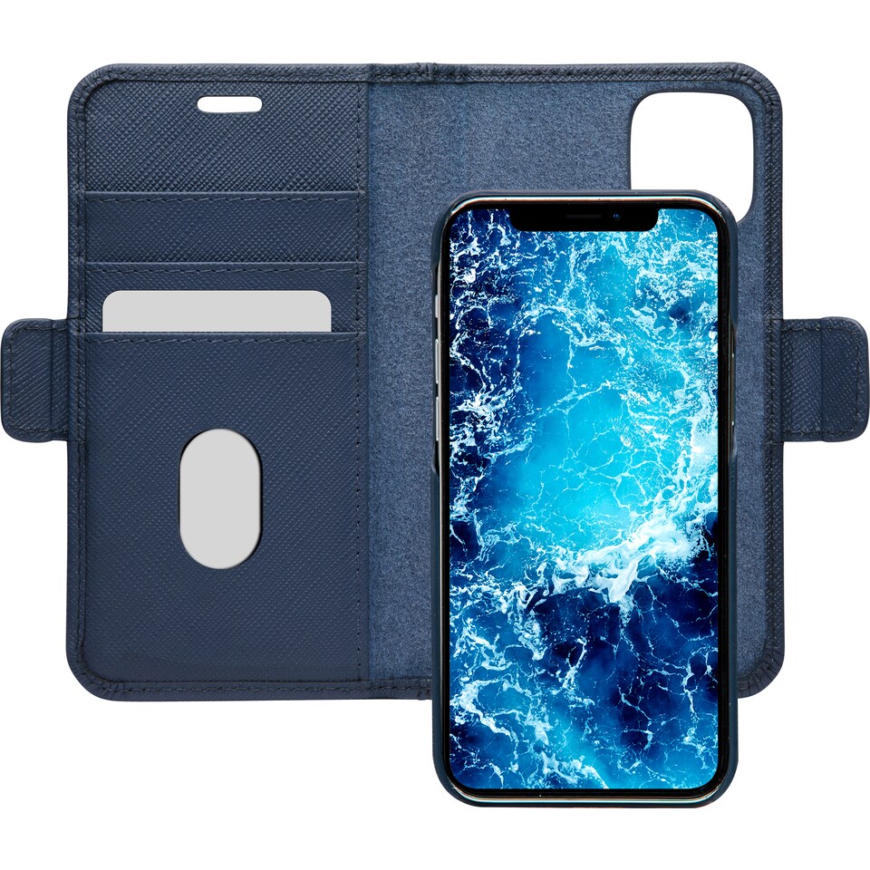 Dbramante1928 New York plånboksfodral för iPhone 12 mini (ocean blue)